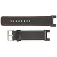 thumbnail image 2 of Leather Watch Strap, Black Easy Installation Leather Watch Bands Fashionable Appearance Matching  For  T Rex Pro, 2 of 8