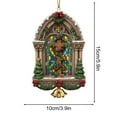 thumbnail image 3 of TNDBKQWR Christmas Nativity Decorations, Christmas Decorations Ornaments Christmas, Handmade Nativity Scene Ornament 15cm(1PCS), 3 of 6
