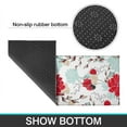 thumbnail image 6 of Pioneer Flower Floral Print Pattern Kitchen Rugs Sets Of 2,Anti Fatigue Kitchen Mat Rugs Non Slip Washable,Decorative Kitchen Floor Mats for Kitchen,Sink,Laundry,17"x30"+17"x47", 6 of 7