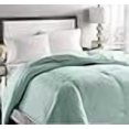 thumbnail image 3 of Blue Ridge Home Fashions, Inc. Microfiber Embossed Oversized Full-Queen in Aqua Color Down/Down Down/Down Blend Comforter,, 3 of 3