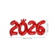 thumbnail image 2 of unbranded 5Ud Globos Numéricos 2026 Jumbo De Aluminio Para Y Festiva, 2 of 7