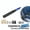 Blue+Black, variant on LINGDA 5.3in Silver Universal Aluminum Bullet Antenna for Enhanced Signal Reception