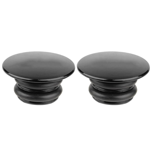 Capots de Guidon en Alliage d'Aluminium Durable pour Vélo de Route (Noir)