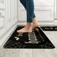 thumbnail image 7 of Faptoena Halloween Kitchen Rugs Set of 2,Black Halloween Kitchen Mats for Floor, Halloween Haunted Home Non-Slip Washable Sink Mats Home Decor Doormat+Runner Rug, 7 of 7