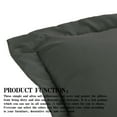 thumbnail image 4 of Ntbay 2 Pack Double Brushed Microfiber Queen Pillow Shams with 2" Flange, Wrinkle, Fade, Stain Resistant Sham, 20"x30", Dark Gray, 4 of 5