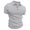 Gray, variant on JTieacloth Summer Shirt for Mens Mens Waffles Knit Shirts Short Sleeve Slim Fit Golf Casual Tee Shirts Black L