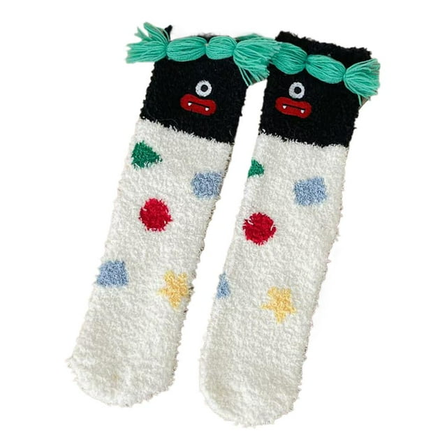 Chaussettes de Détente pour Femmes - Tissu Doux, Évacuation de l'Humidité, Semelle Rembourrée, Lavable en Machine