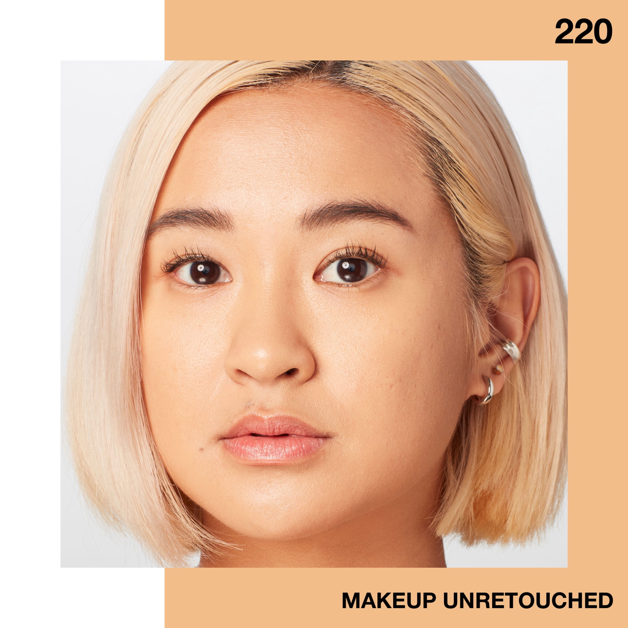 (2 pack) Maybelline Fit Me Dewy and Smooth Liquid Foundation, SPF 18, 220 Natural Beige, 1 fl oz