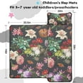 thumbnail image 5 of Pioneer Flower Floral Print Pattern Toddler Nap Mats for Kids Preschool,Sleeping Mat Bag or Kids,Toddler Sleeping Bag,Toddler Nap Mat or Daycare, 5 of 6