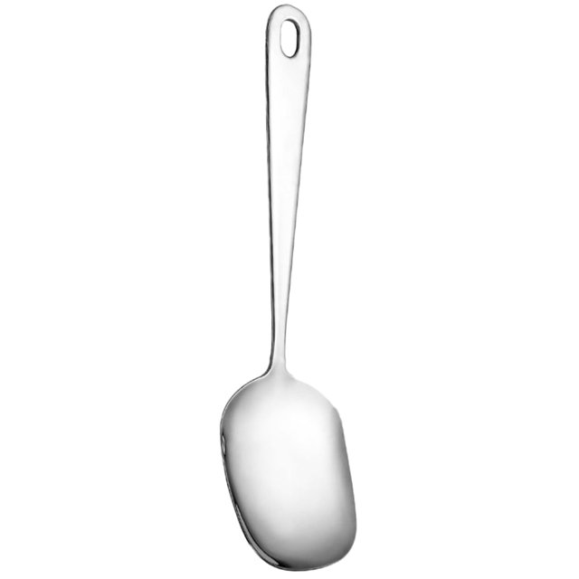 Cuchara de arroz Pasta Porción grande Colador para compartir Comida Utensilios de cocina multiusos de metal