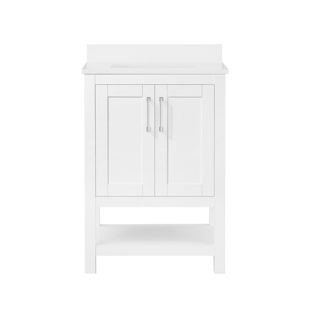 Ove Decors Vegas 24" Bathroom Vanity Combo with Top and Backsplash