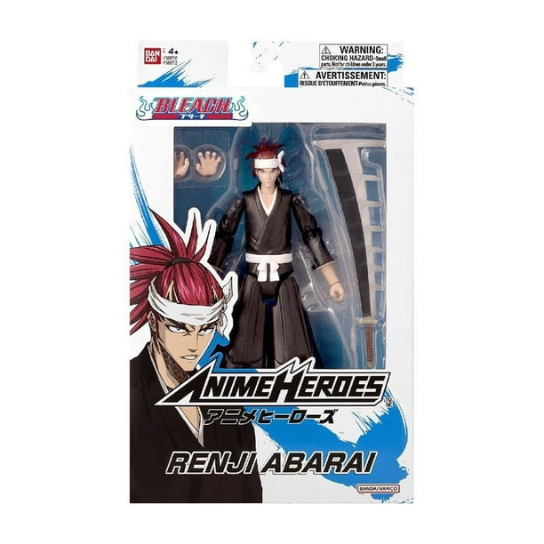 Figura de Acción Bandai Anime Heroes Figura 6.5 pulgadas Abarai Renji