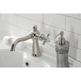 thumbnail image 4 of Kingston Brass KS154BXPN Nautical One-Handle Single-Hole Bathroom Faucet with Push Pop-Up Drain, Polished Nickel, 4 of 7