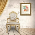 thumbnail image 3 of Nai, Danhui 15x18 Gold Ornate Wood Framed with Double Matting Museum Art Print Titled - Garden Bouquet I Orange Red, 3 of 4