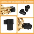 thumbnail image 4 of OUNONA 2pcs Saxophone End Cap Durable Plug For Improved Sound Keys Reduces Noise And Resonance For Sax Maintenance, 4 of 7
