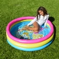 thumbnail image 3 of Pinkfong Baby Shark 3-Ring Inflatable Swimming Pool, Portable Pool for Summer Play (Ages 2+), 3 of 7
