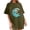 Army Green, variant on IROINNID Womens Short Sleeve Summer Beach Graphic Printed Women Casual Top Pullover T-shirt Spring