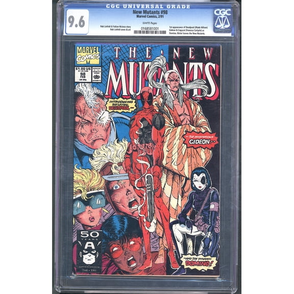 New Mutants #98 - CGC 9.6 Comic Book