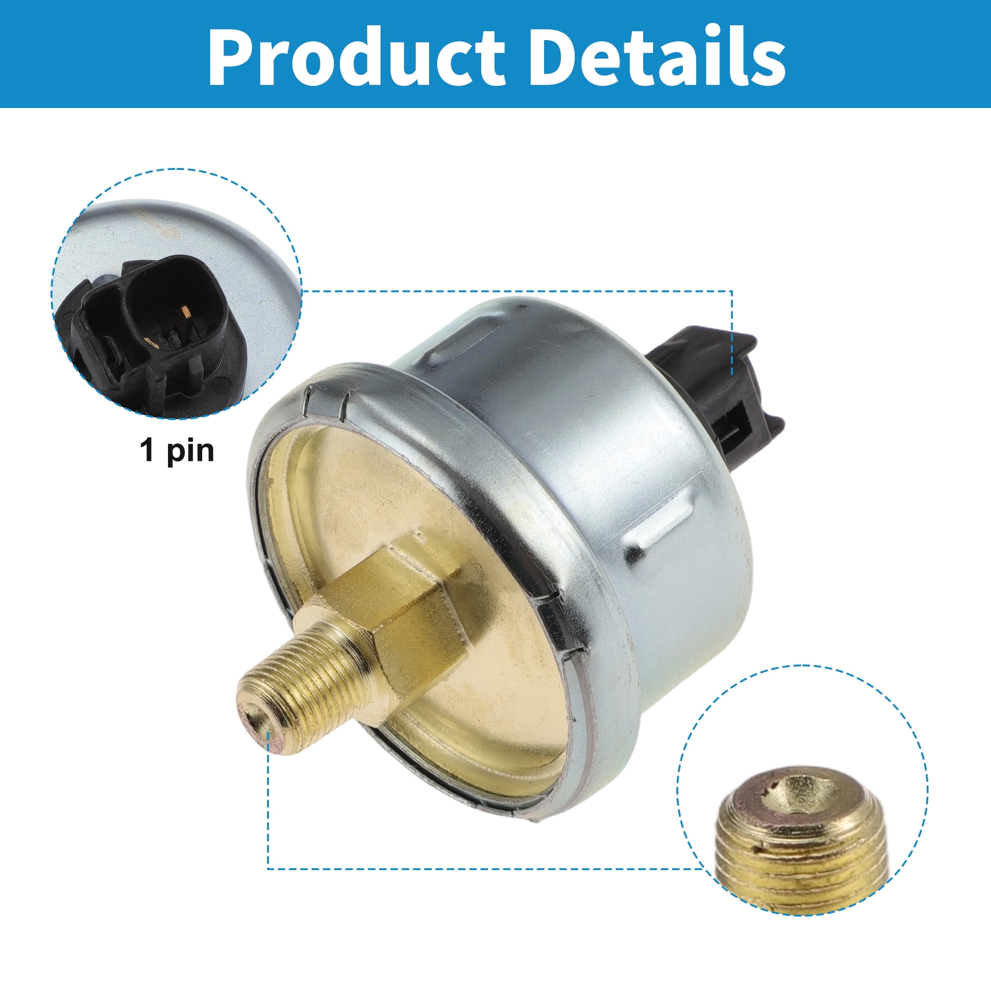 Unique Bargains 1 pcs No.8352060050 Engine Oil Pressure Sensor for Lexus LX470 1998-2007