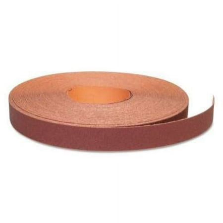 UPC: 0055395293360 | Carborundum Aluminum Oxide Resin Cloth Rolls  1 1/2 in x 50 yd  P150 Grit – 1 EA (481-05539529336)