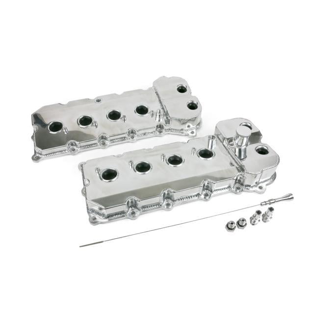 TSP Polished Fabricated Aluminum Coyote Valve Covers 84052P