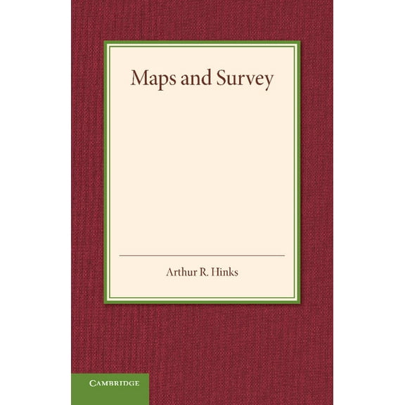 Maps and Survey, (Paperback)