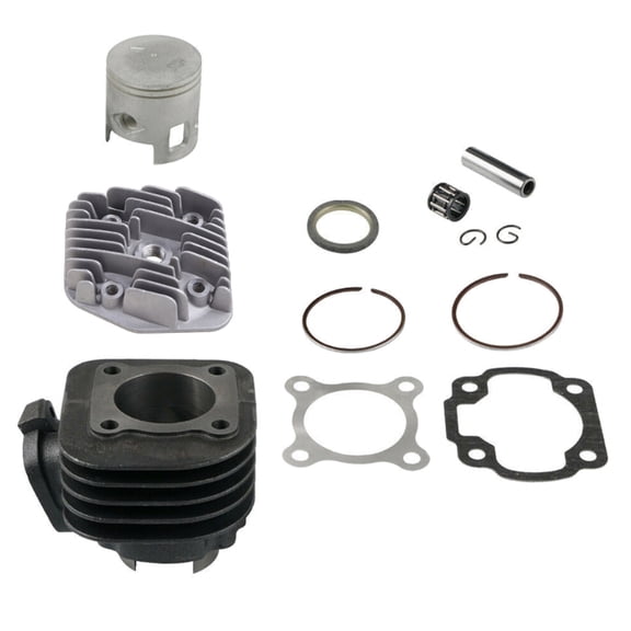 ZPAQI 47mm Big Bore Kit Cylinder Piston Rings For 70cc 2 Stroke Scooters JOG