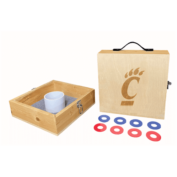 University Of Cincinnati Engraved Square Washer Toss Set