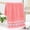 Pink#2, variant on Cotton Bath Towel Highly Absorbent | Dual-Sided Fine Fleece & Textured Surface | Fast Drying Abrasion Resistant | 73×34 cm | 1 Piece | Yellow Pink Blue | Spa Home Guest Vehicle