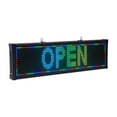 thumbnail image 3 of LED Scrolling Sign 26"*8" Message Board Full Color RGB Programmable Outdoor Sign, 3 of 19
