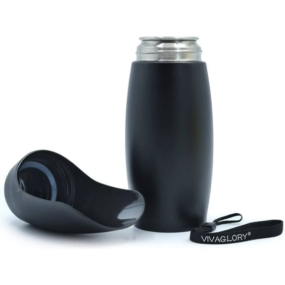 Vivaglory 25oz Stainless Steel Dog Bottle | Portable & Leakproof Dog Travel Water Bottle Great for Walking & Hiking with Dogs