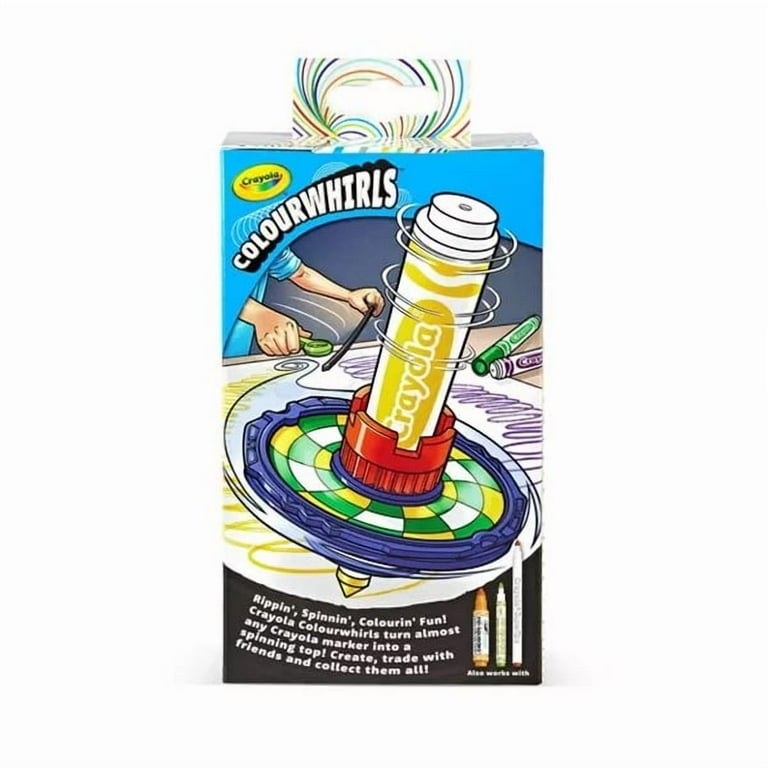 Crayola Colourwhirls, 1 Ct, Spin Art Toy with Washable