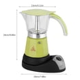 thumbnail image 4 of Aluminum Alloy Electric Coffee Maker, Coffee Maker Pot, Detachable Making Coffee For Office For Home, 4 of 8