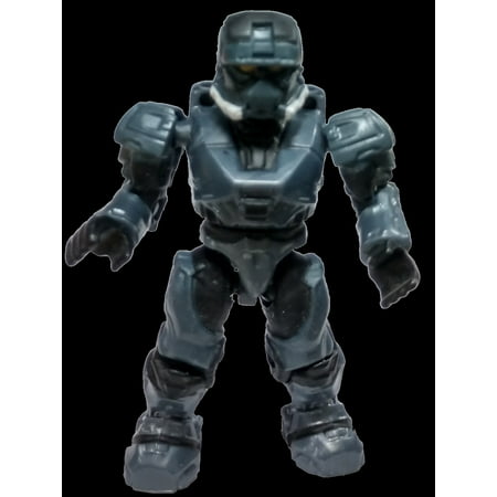 Mega Bloks Halo EOD Spartan (Without Weapons) Minifigure [Blue Steel] [No (Halo 3 Best Weapon)