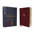thumbnail image 1 of NIV, Bible de Référence Thompson, Taille Pratique, Leathersoft, Bourgogne, Lettre Rouge, Impression Confort, 1 of 4