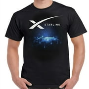SpaceX Starlink Design Adult T-Shirt-4XL