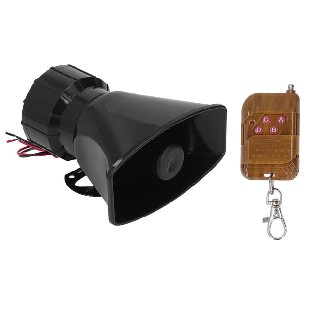 Altavoz mono con bocina, sintonización de 4 tonos para camión, motocicleta, coche, barco, 100W, 12V Jadeshay A