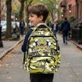 thumbnail image 4 of Aplkyhs Green Camo Dinosaur Backpack for Students 9-18 School Bookbag Lightweight Water Resistant for Teens Daily Use, 4 of 7