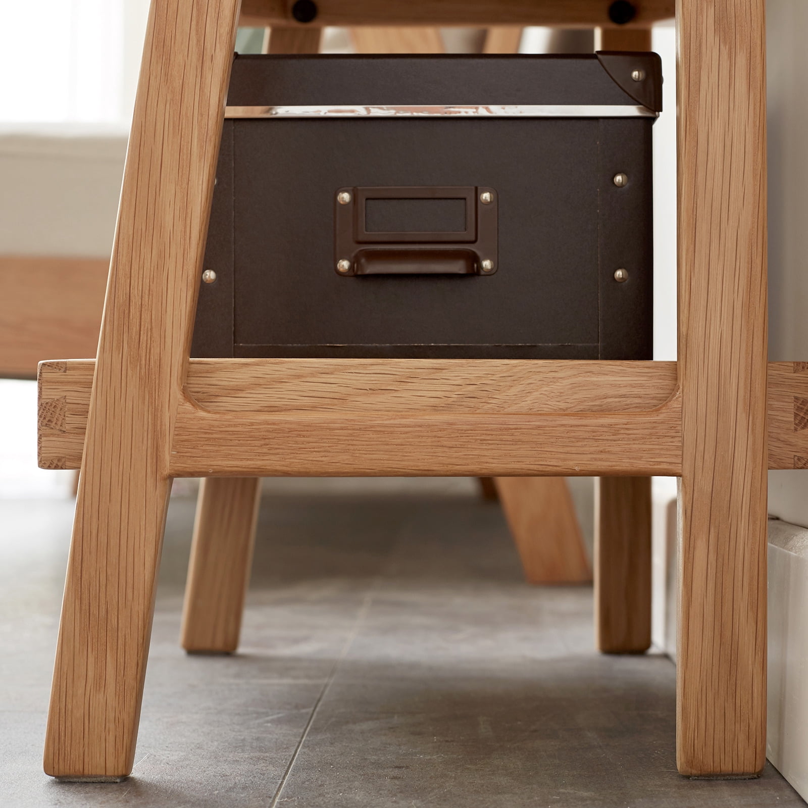 MAYEERTY 3-Tier Solid Beech Wood Shoe Rack & Storage Bench – Multi-Purpose Organizer for Entryway, Living Room, and More