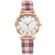 thumbnail image 1 of Reloj de cuarzo para mujer, relojes para mujer, reloj luminoso de moda para mujer, reloj de cuarzo con correa a cuadros, reloj de cuarzo, 1 of 3