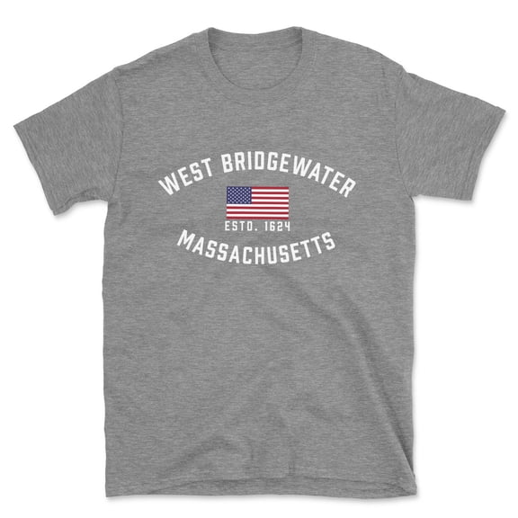 West Bridgewater Massachusetts Patriot Men's Cotton T-Shirt