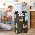 thumbnail image 6 of Laundry Basket Laundry Hampers 12.6*11* 22.7 Inch Storage Basket Laundry Hampers is Lightweight and Foldable Yellow Duck Cartoon2, 6 of 7