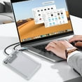 thumbnail image 3 of WDOplteas Caja Disco Duro USB 3.1/Tipo C para SSD SATA HDD 2 5 Pulgadas (con Cable UABC A A C), 3 of 9