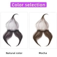 thumbnail image 7 of 100% Human Hair Straight Hair Full Hand Crochet Bangs Wig Universal for Skin Colors, 7 of 7