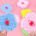 thumbnail image 1 of Rompecabezas de colores aleatorios, juguetes educativos tempranos para niños, cuentas 3D transparentes, cubo laberinto, juguete, regalo para niños, 1 of 8
