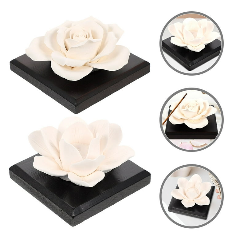 2pcs Passive Diffuser Essential Oil Passive Flower Diffuser Home Decoration