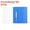Blue, variant on Uxcell Report Covers, 6 Pcs Plastic Clear Front File Sheet Document Presentation Binder Folder Protector, Blue