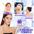 thumbnail image 4 of Rodillo de hielo para cara y ojos, herramientas para el cuidado de la piel con rodillo de hielo de belleza facial, cubo facial de hielo, masaje facial, molde de hielo de silicona para belleza facial, 4 of 6