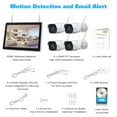 thumbnail image 7 of Toguard 1080P Wired Security Camera System with 3TB Hard Drive 12.1" Monitor 8CH NVR IP66 Waterproof, 7 of 7