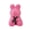 Hot Pink, variant on Just for You Rose Bunny Doll Light-Up Bunny Figurine Featuring a Flower Bunny Paired with PE Foam Flowers Unique Valentine's Day Gift for Your Love